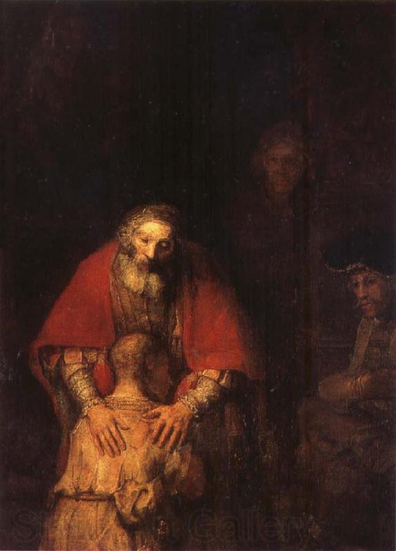 REMBRANDT Harmenszoon van Rijn The Return of the Prodigal son Norge oil painting art